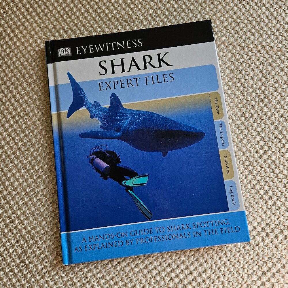 4/$20 2008 Shark - Expert Files - Eyewitness Book with‎ CD